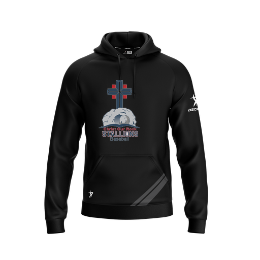 [FOLHSMBK-YXS-LOGO2] Decker Summit Hoodie (Youth XS, Black, Logo 2)