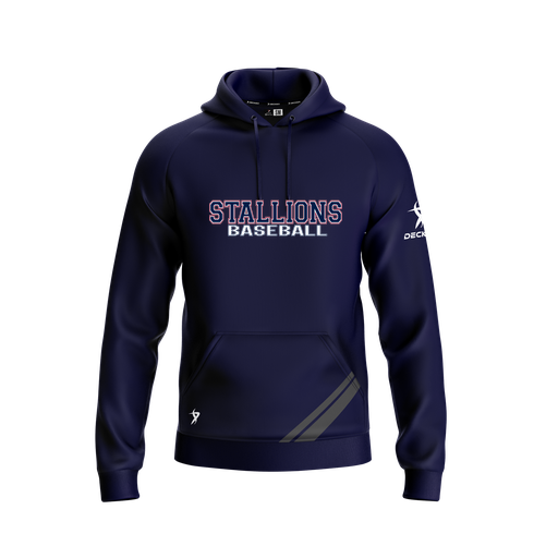 [FOLHSMNV-YXS-LOGO3] Decker Summit Hoodie (Youth XS, Navy, Logo 3)