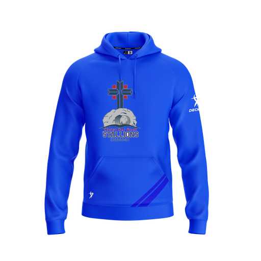 [CUS-DFW-SUHOOD-FLC-LSL-RYL-YXS-LOGO2] Summit Hoodie (Youth XS, Royal, Logo 2)