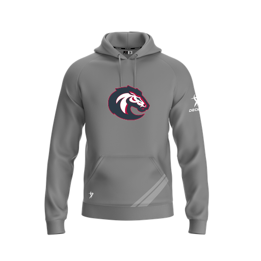 [FOLHSMGY-YXS-LOGO1] Decker Summit Hoodie (Youth XS, Gray, Logo 1)