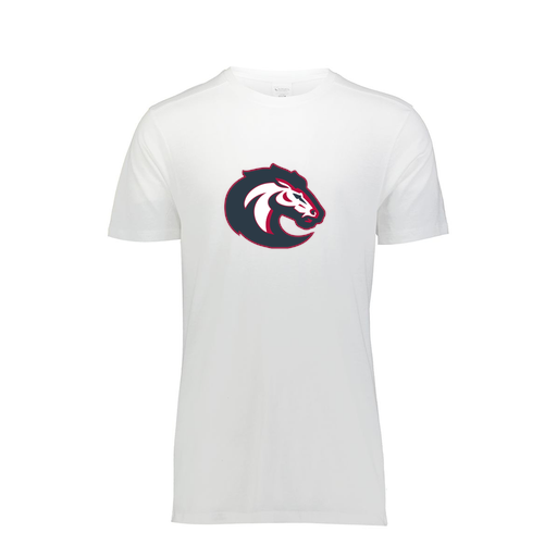 [FTSCUBWH-AS-LOGO1] Decker Men's Tri-Blend T-Shirt - Short Sleeve (Adult S, White, Logo 1)