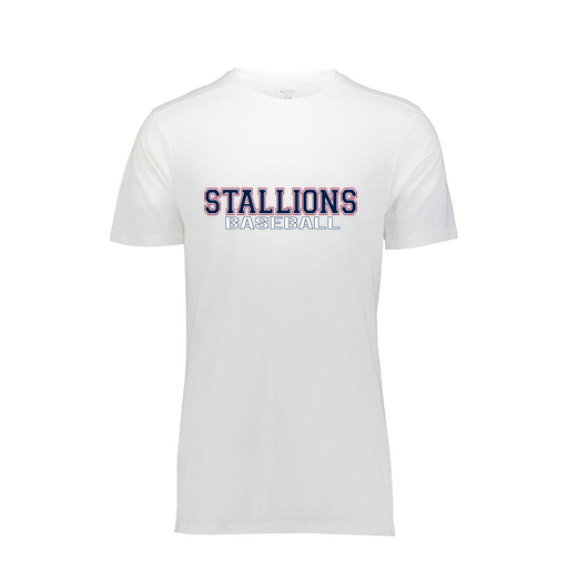 [FTSCUBWH-YS-LOGO3] Decker Youth Tri-Blend T-Shirt - Short Sleeve (Youth S, White, Logo 3)