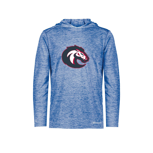 [FOLHCGRY-AS-LOGO1] Decker Men's Charge Hoodie (Adult S, Royal, Logo 1)