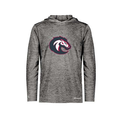 [FOLHCGBK-YS-LOGO1] Decker Youth Charge Hoodie (Youth S, Black, Logo 1)