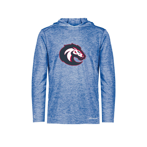 [FOLHCGRY-YS-LOGO1] Decker Youth Charge Hoodie (Youth S, Royal, Logo 1)