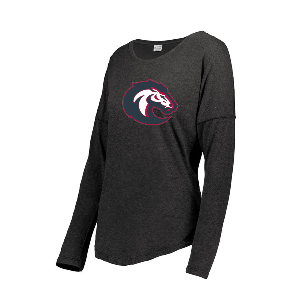 Decker Women's Tri-Blend T-Shirt - Long Sleeve