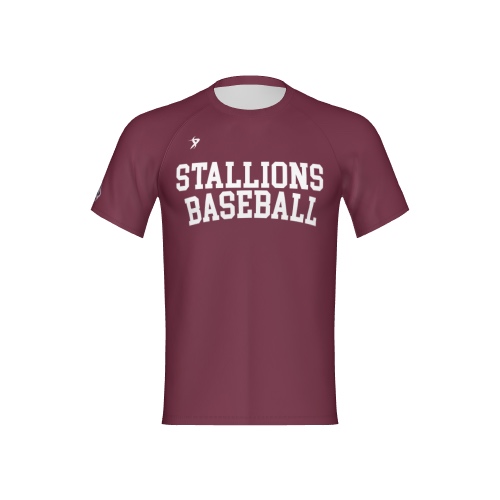 Christ Our Rock - Cardinal Crew Neck Jersey